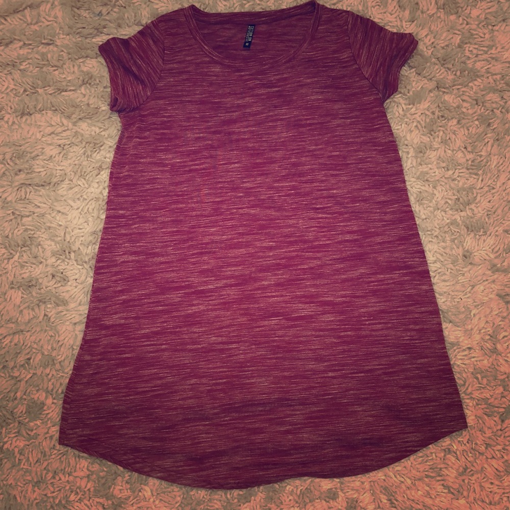 cotton on red t-shirt dress